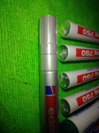 Set 7 Pennarelli Edding 750 + BIC