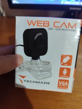 Cuffie + Webcam HD per Gaming/Smart Working