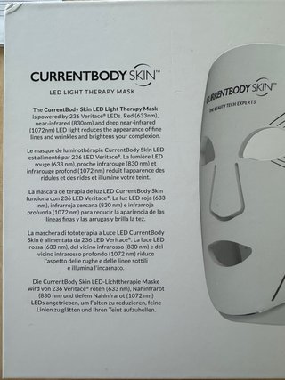 Máscara LED Facial Currentbody Skin Serie 2