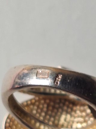Anillo Corazones Plata 925