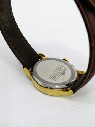 Reloj Lotus Cuarzo Mujer 23mm Acero Dorado