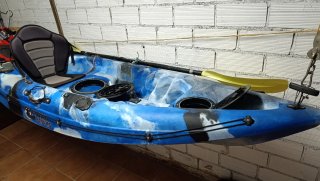 Kayak Galaxia con motor eléctrico