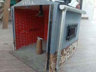 Diorama Herrero Forja antigua