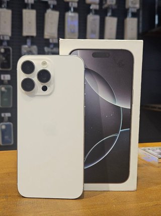 IPHONE 16 PRO MAX 256GB BIANCO 91% BAT - 324 CICLO