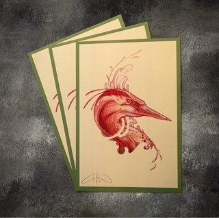 Póster/Print Grulla Roja