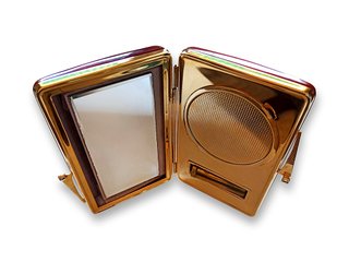 ESTUCHE DE MAQUILLAJE VINTAGE ( AÑOS 50 - 60 )