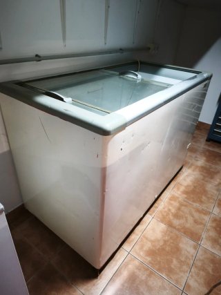 Arcón Congelador Puertas Cristal