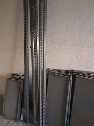 Estantería Metálica Desmontable Perfil Ranurado