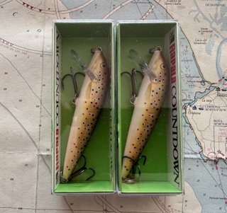 Lote 2 señuelos Rapala Countdown CD09 - 333