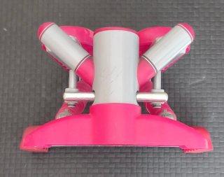 Stepper Fitness Rosa y Gris