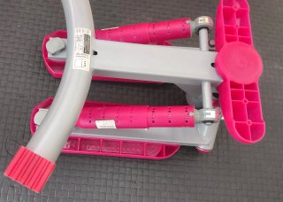 Stepper Fitness Rosa y Gris