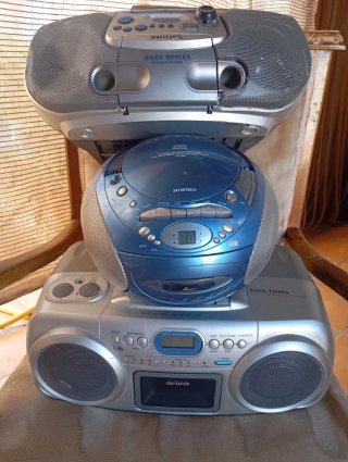 Radio Cassette Philips y Sunstech