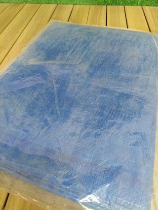 Toldo Reforzado 90gr. Azul 3x2m
