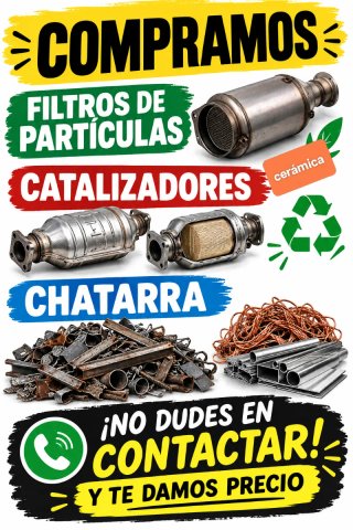 Filtros de Partículas y Catalizadores