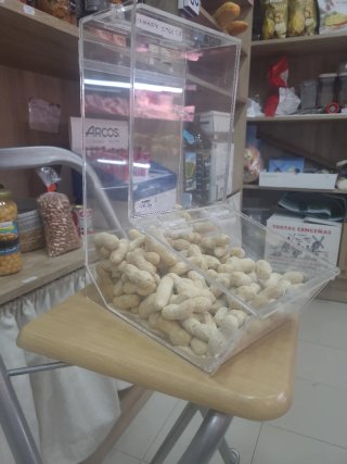 Expositor Metacrilato para Caramelos/Frutos Secos
