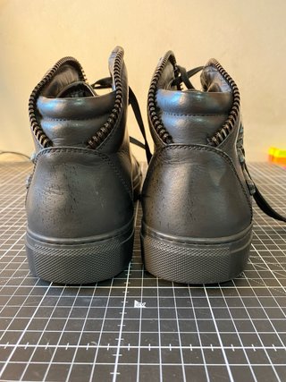 Zapatillas Philipp Plein Piel Negras