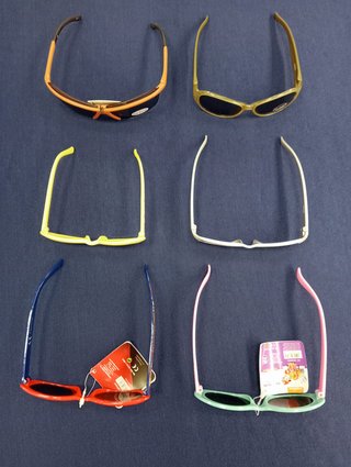 Gafas de sol infantiles (naranja, amarillo)