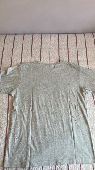 Camiseta H&M manga larga gris
