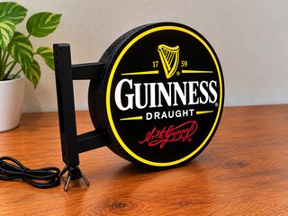 Pack Guinness: Cartel Luminoso + Accesorios