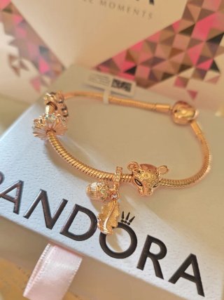 Pulsera Pandora Oro Rosa