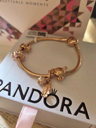 Pulsera Pandora Oro Rosa