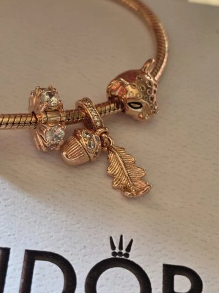 Pulsera Pandora Oro Rosa