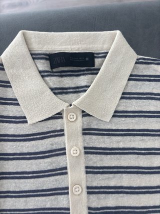 Polo Zara rayas niño T. 9-10 140cm