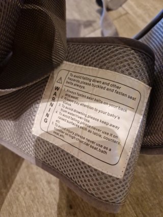 Mochila Portabebés Upchase Gris