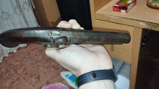 Pistola Antigua Blas Treviño 1857