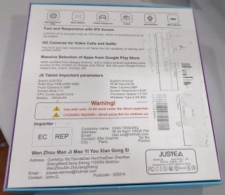 Tablet JUSYEA J8 Kids 7 4GB RAM 64GB
