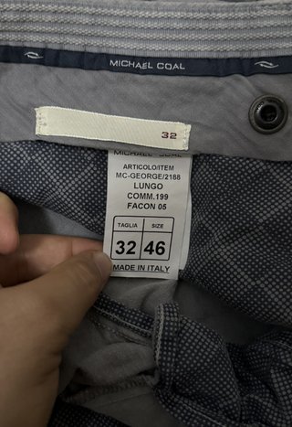 Michael Coal Pantalone Grigio Scuro IT 46
