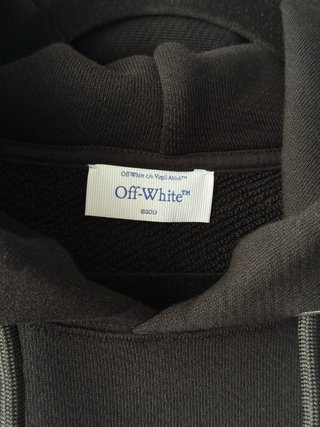Felpa Off-White College Skate Nero