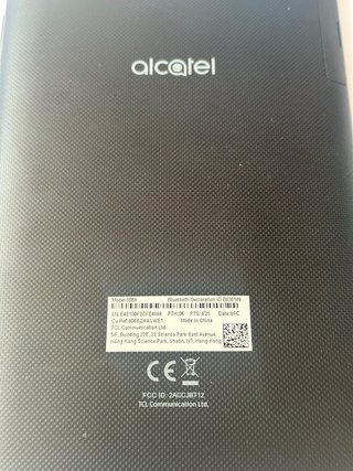 Alcatel 1T 7 Tablet Negra