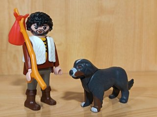 Playmobil Belén Aldeano con Perro Peregrino - 22/7