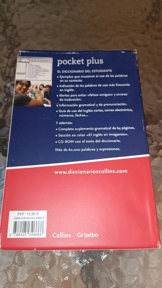 Diccionario Pocket Plus Inglés (Pocket Plus): D...