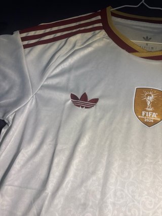 Camiseta de futbol españa blanca