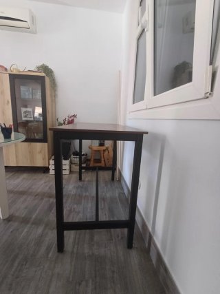 Mesa alta estilo industrial