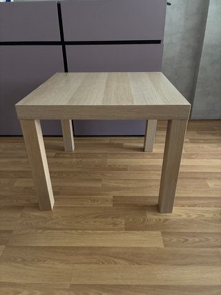 Mesita auxiliar Ikea Lack marrón