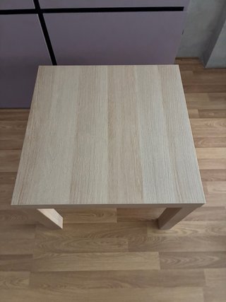 Mesita auxiliar Ikea Lack marrón