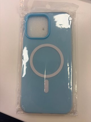 Funda iPhone 15 Pro Max Azul MagSafe