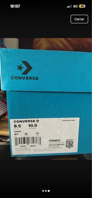 Converse X Ambush Fuzzy blue