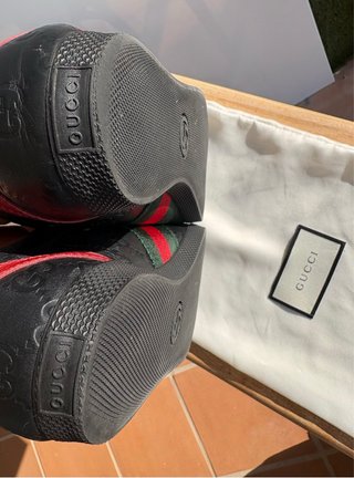 Sneakers Gucci Nere e Rosse