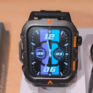 Smartwatch Laxasfit Q11 Negro Naranja