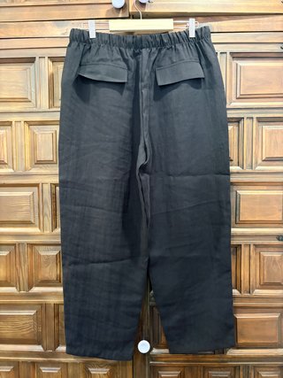 Pantalón ZARA Wide Leg Negro Talla M