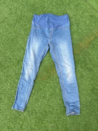 Pantalón premamá vaquero azul