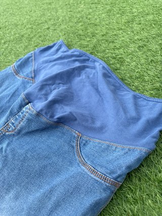 Pantalón premamá vaquero azul