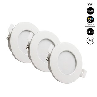 18 Downlight LED Empotrable 7W