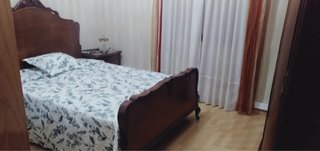 Habitación vintage madera