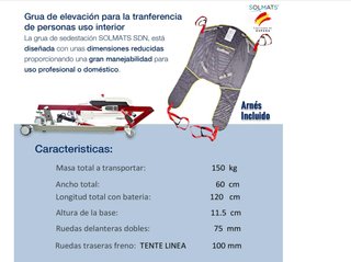 Grúa para personas mayores
