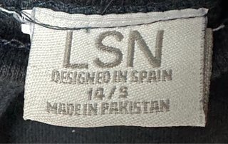 Pantalón de chándal negro con cremalleras
